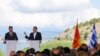 Архивска фотографија од потпишувањето на преспанскиот договор, 17 јуни 2018