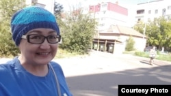 Блогер Айгүл Өтепова. Сурет Facebook-тағы парақшасынан алынған.
